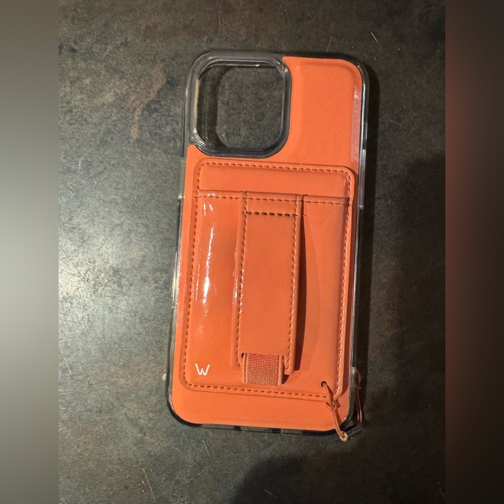 Orange Phone Case with Stand